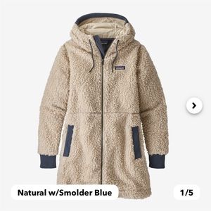 Patagonia NWT Women’s Dusty Mesa Fleece Parka size S